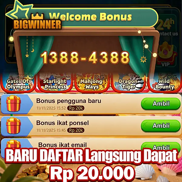 bigwinner Tangkapan Layar - Resmi